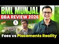 BML Munjal University BBA Review 2026 | Fees, Placements, Admission &amp; Campus Reality