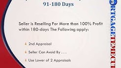 Rules For FHA Flips - Investor Flips - 90 Day Rule - 90 Day Flips 