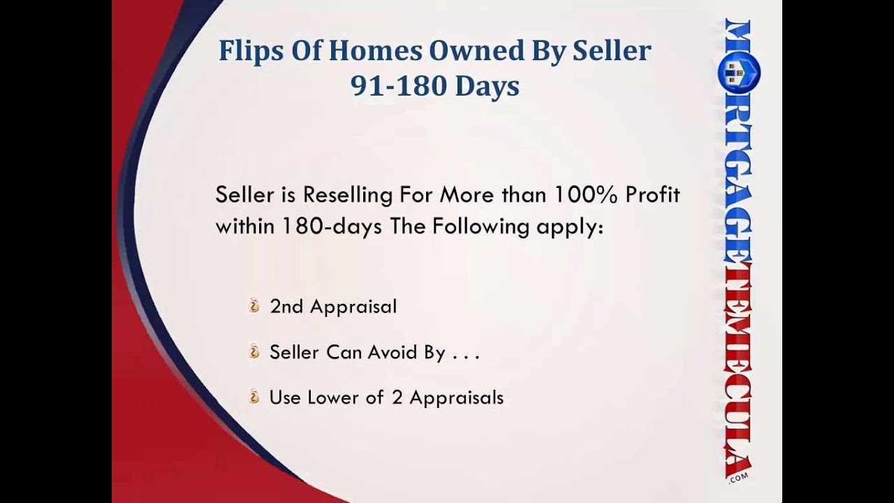 Rules For FHA Flips Investor Flips 90 Day Rule 90 Day Flips YouTube