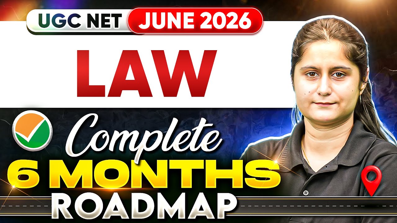 UGC NET Law Preparation Strategy 2026 | UGC NET law 6 Months ...