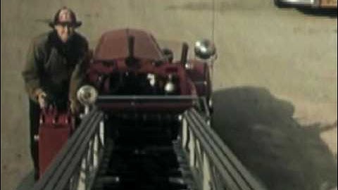 Firefighting in the Early Motorized Era - Getting Rescued (K4 002)