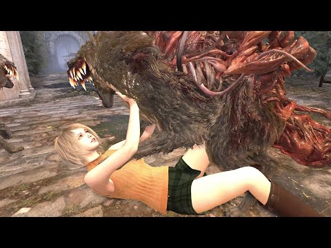 [test] Ashley Death Scene by Colmillos Resident Evil 4 Remake ryona