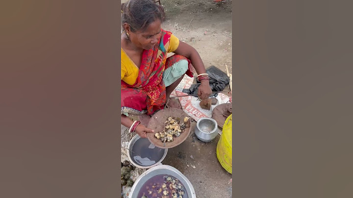 Snails Fry in Bihar