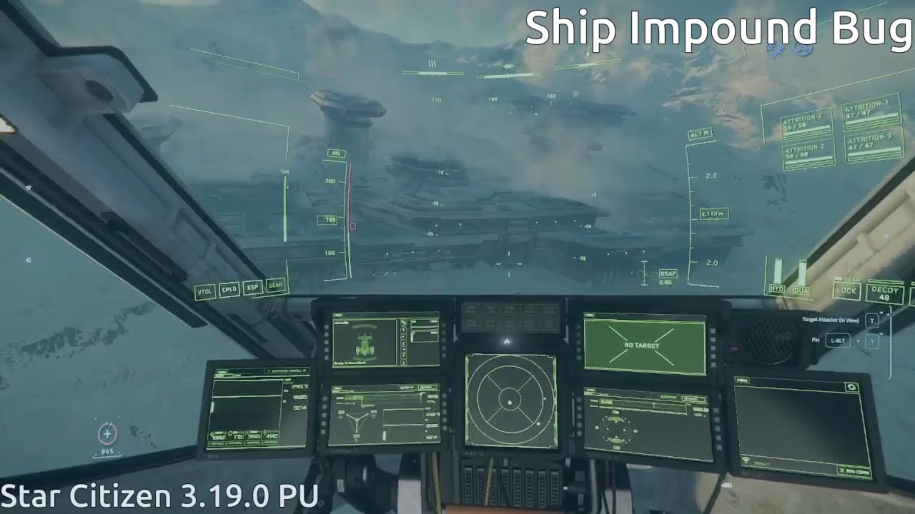 Star Citizen 3.19.0 PU: Ship Impound Bug - YouTube