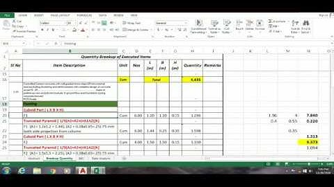 Full G+3 Building Estimate [Part 3 ….. Concrete Quantity in Column]|| (Civil Zone) ||