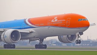 Schiphol Airport PlaneSpotting - 33 Mins of Pure Aviation - CLOSE UP Action Around the Airport