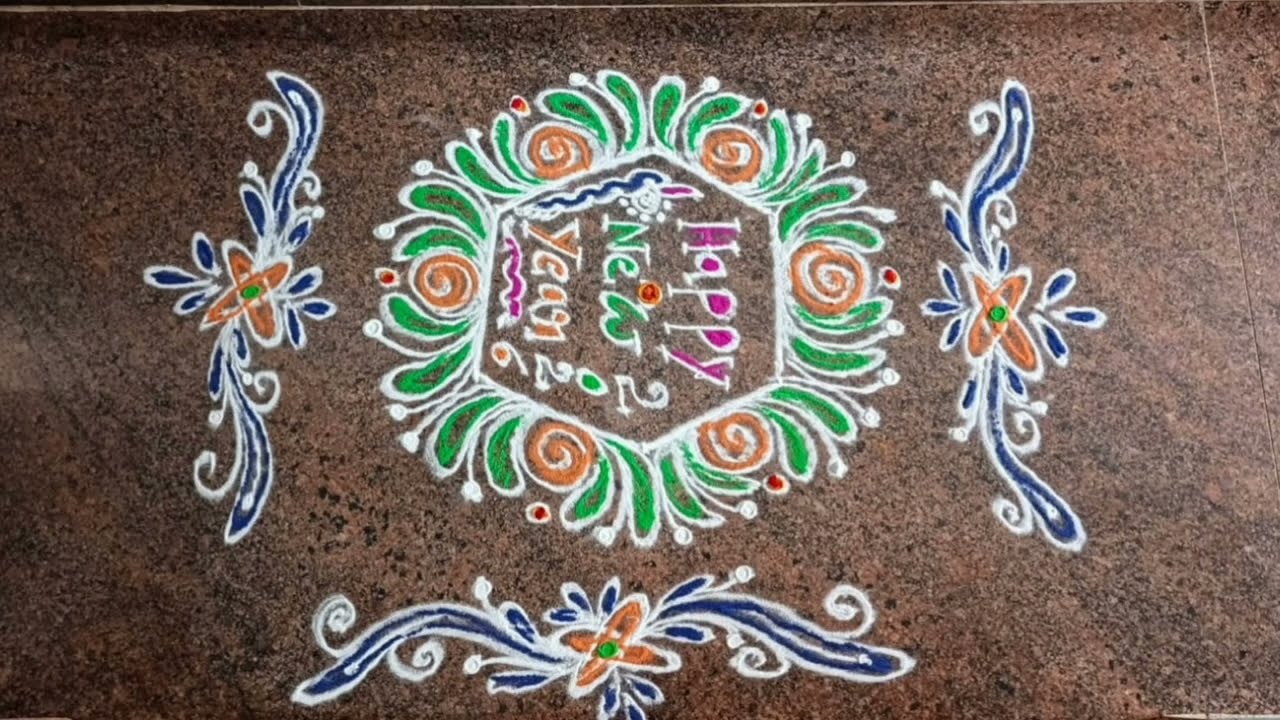 “Stepping into the New Year with positivity and beautiful patterns 🌼”