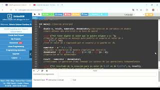 IS284ProgramaciónII Tarea13 SalazarValeria   GDB online Debugger   Code, Compile, Run, Debug online