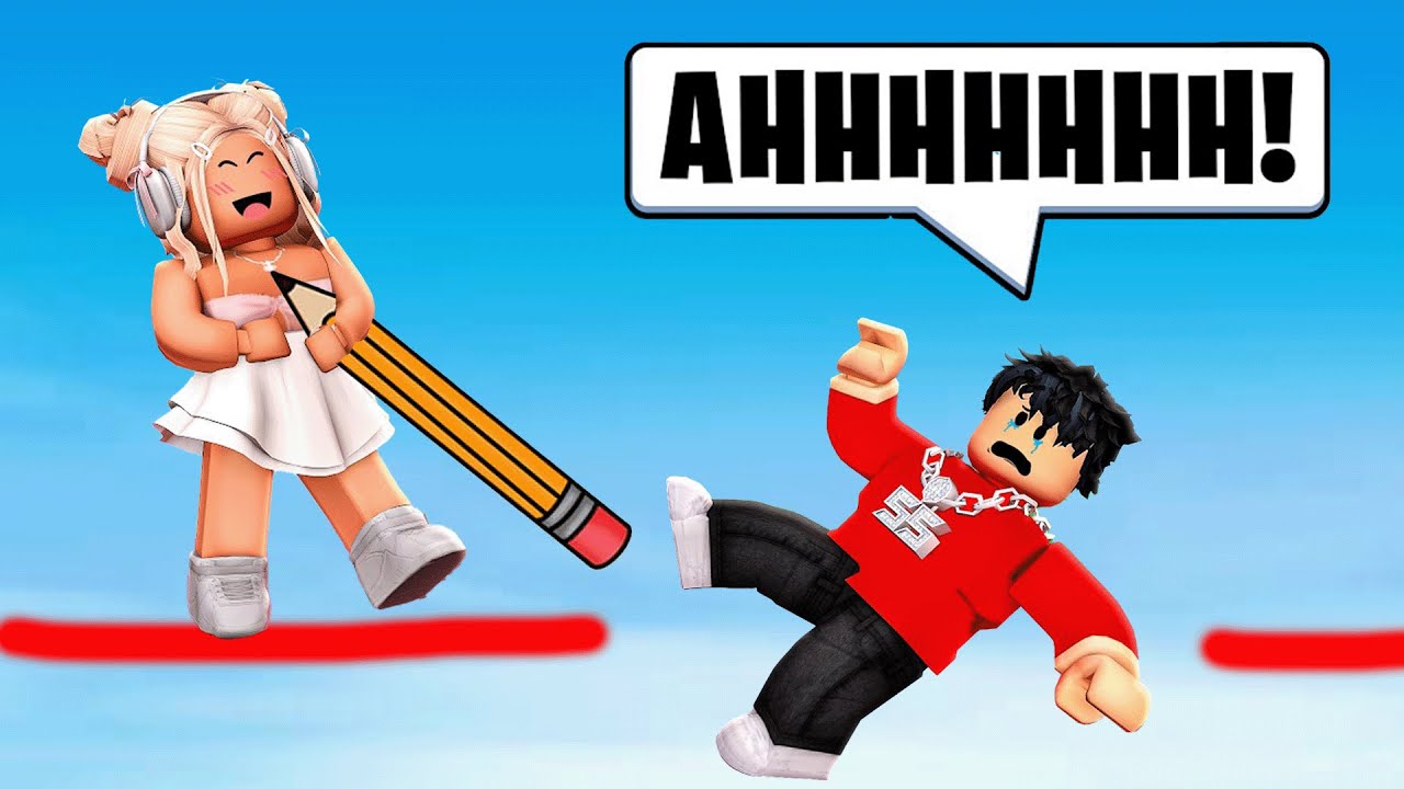 Trolling My BOYFRIEND in DOODLE OBBY Roblox!