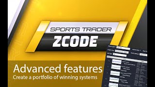 Sports Trader Tutorial 3: ADVANCED FEATURES. Create a portfolio of winning sports systems screenshot 1