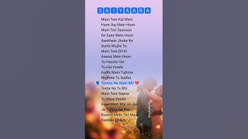 Thumbnail of Saiyaara Reprise Female - Shreya Ghoshal #BollywoodSong
