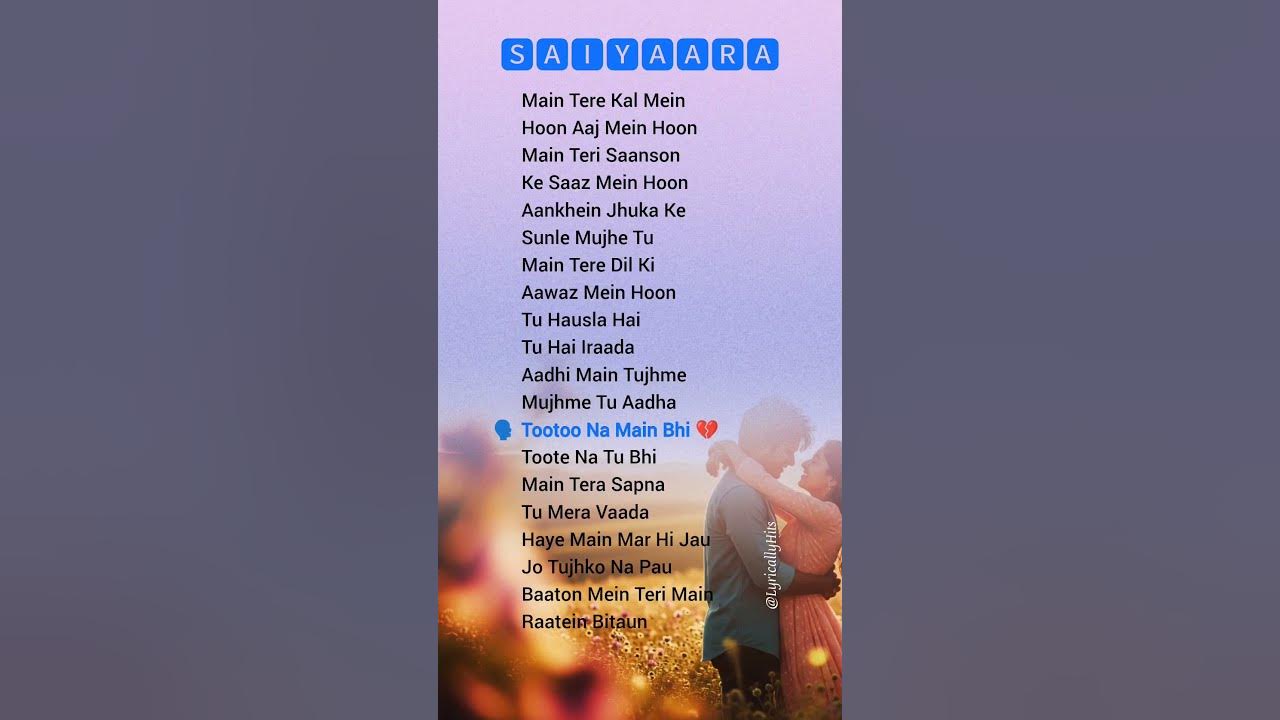 Saiyaara Reprise Female - Shreya Ghoshal #BollywoodSong Saiyaara Reprise Female - Shreya Ghoshal #BollywoodSong