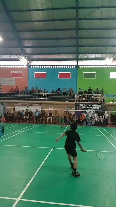 Syadad vs Anka #agus #porseni#syadad#badminton#mimuhkaliajir