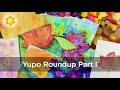 Yupo Roundup I: Trying a few coloring mediums