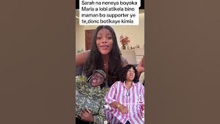 Neneya na Sarah ba manque bango respect na maria ntumba 🤣 🤣 🤣 🤣 🤣 🤣 🤣 🤣 boyoka 