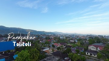 VIDEO DRONE KELURAHAN PANASAKAN, TOLITOLI, SULAWESI TENGAH 2023