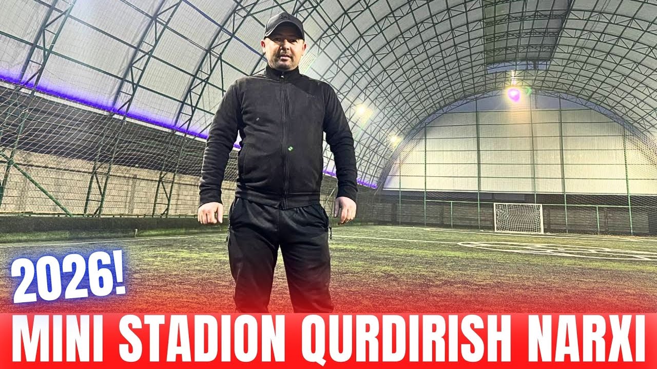 MINI STADION QURISH NARXLARI 2026 | NECHA PUL KETADI?