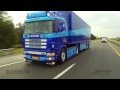 Rolling Footage of a 2000 Scania 144l 460 V8 in America