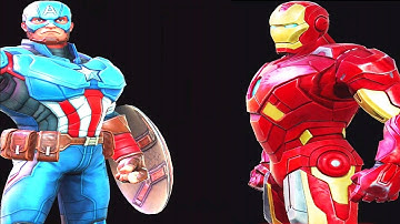 Marvel Strike Force (iOS) - Walkthrough Part 16 - Heroes Assemble: Chapter 5 (Heroes 5-9)