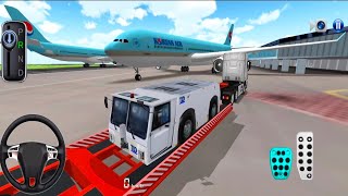 New Pushback Tractor Transport to Auto repair Shop - 3D Driving Class 2026 - best Android Gameplay#3