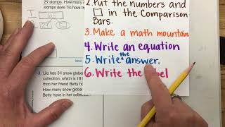 How to Solve Word Problems With Comparison Bars
