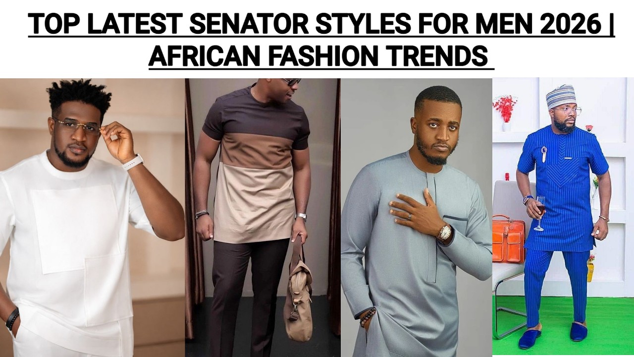 Top Latest Senator Designs for Men in 2026 | African Fashion Senator ...