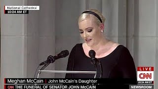 Meghan McCain's Poignant & Powerful Eulogy For Her Dad (John McCain National Cathedral)