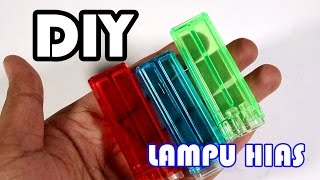 Begini cara membuat lampu led aquascape diy//lampu led phillips