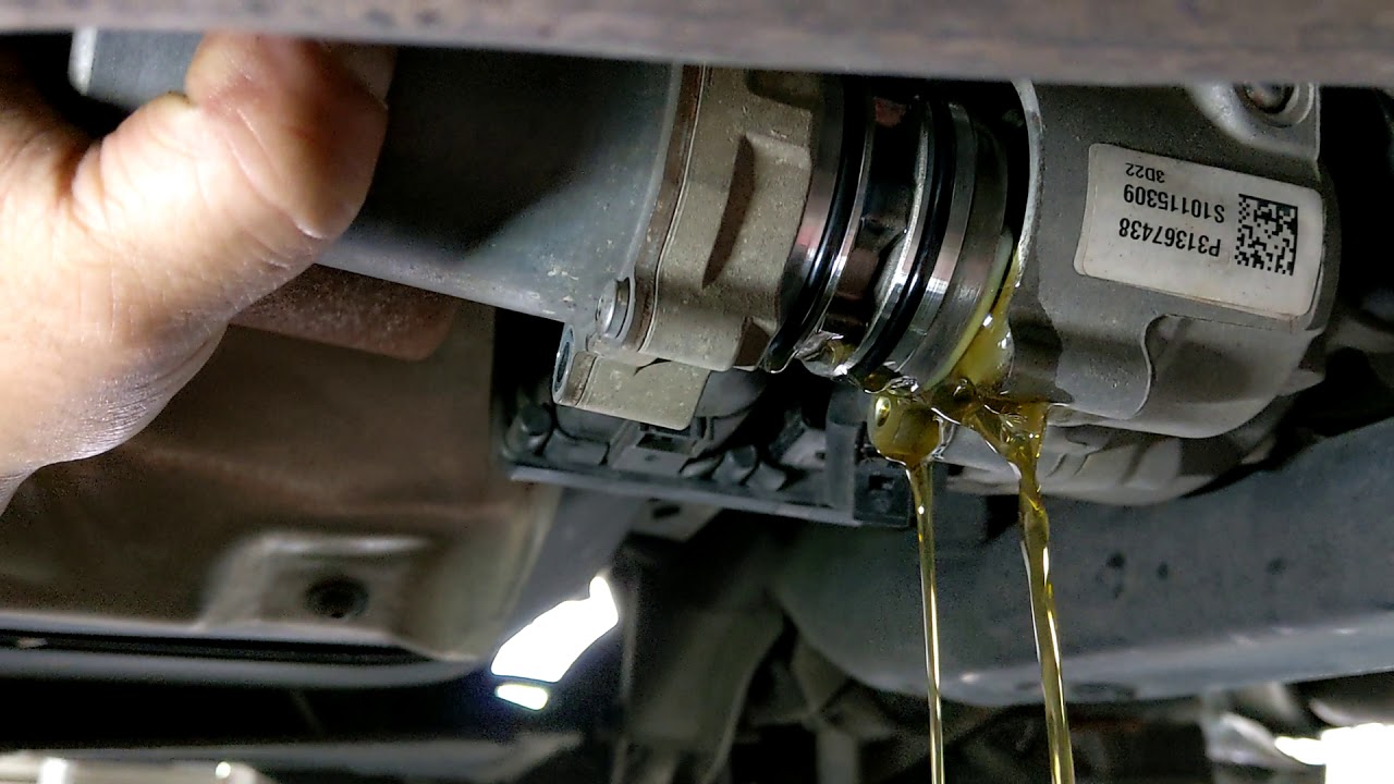 VOLVO Haldex gen5 AWD Oil change YouTube