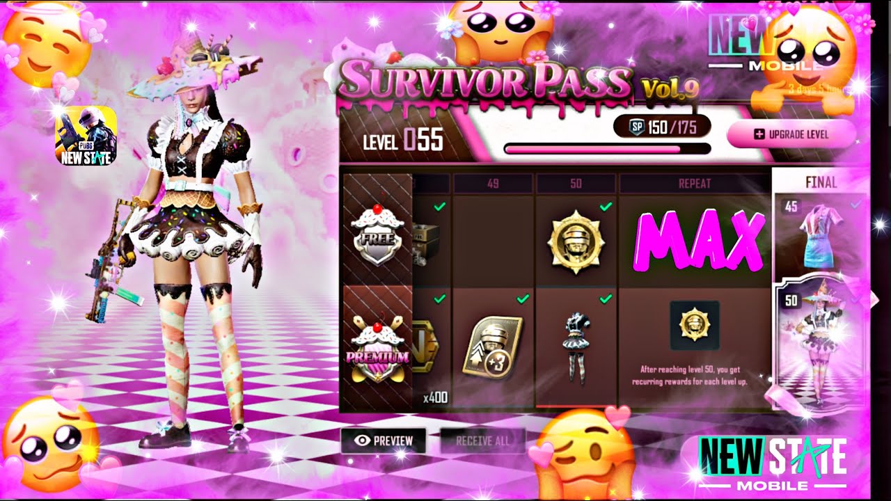 Maxing out survivor pass Volume 9 of 
