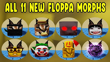 How To Find ALL 11 NEW FLOPPA MORPHS in Find The Floppa Morphs - UPDATE