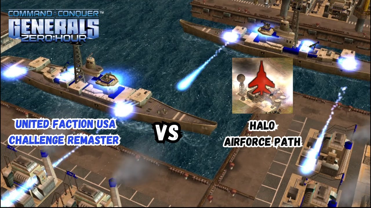 United Faction USA Challenge Remaster - HALO Airforce Path Difficulty Hard