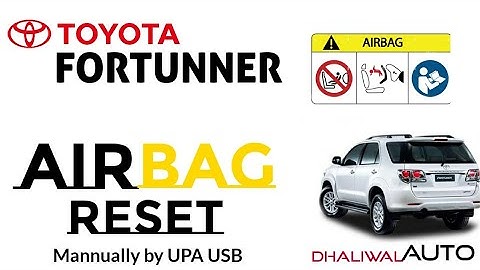 RESET AIRBAG TOYOTA FORTUNNER BY UPA USB ORIGINAL 9888802887