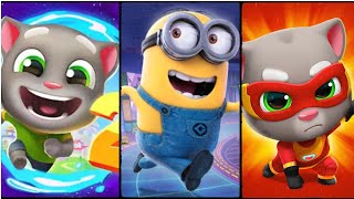 Talking Tom Gold Run vs Time Rush vs Minion Rush – Ultimate Runner Battle! 🔥 #vdrsgaming screenshot 3