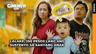 Download Lagu Lalake, 250 Pesos lang ang sustento sa kanyang anak | Cinemyr Films MP3