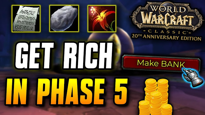 Make BANK in Phase 5 – Best Gold Investments in WoW Classic!