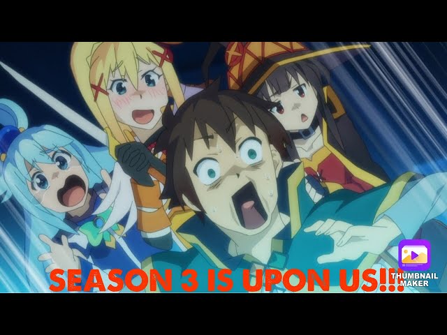 Megumin is coming back in spring 2023 🥰 #anime #megumin #konosubaras