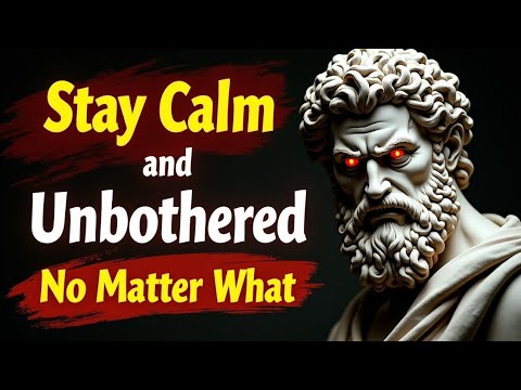 Powerful Stoic Secrets to Stay Calm and Unbothered No Matter What - YouTube