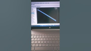 Simple Animation of cantilever beam with point load at it