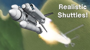 KSP: REALISTIC Shuttles are a thing now!