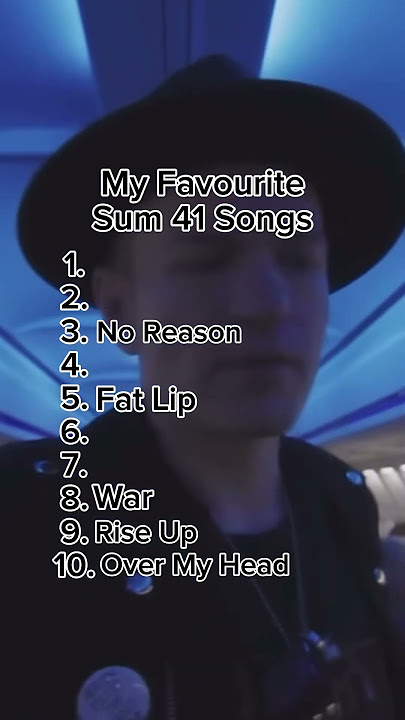 My Favourite Sum 41 Songs #shorts #sum41