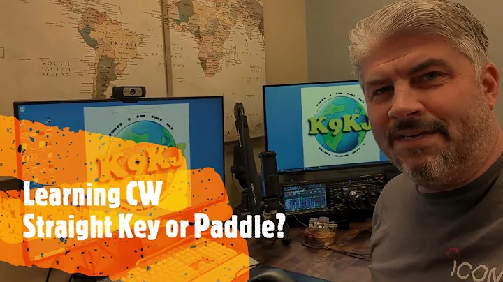 Learning Morse Code (CW) - Straight Key or Paddle?