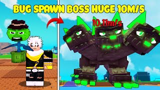 (Roblox) Sự Kiện HALLOWEEN "Phát Hiện Lỗi BUG Xuất Hiện BOSS HUGE" Trong Plants Vs Brainrot