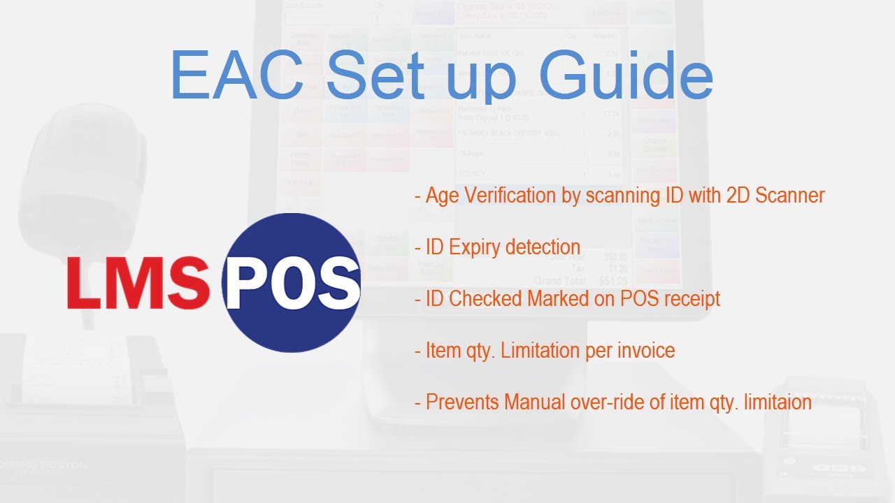 Juul Quantity Limit EAC Set up on LMS-POS