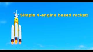 4 engine rocket tutorial | Roblox Plane Crazy