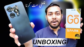 Tecno spark go 2024 unboxing in pakistan with review | tecno spark go 2024 price and specs