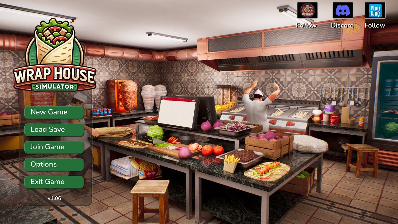 (Food Games part 1) Wrap House Simulator .