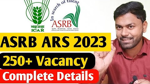 कृषि वैज्ञानिक कैसे बने? ARS 2023 Notification | ICAR New Govt Job 2023 | krishi kranti IG