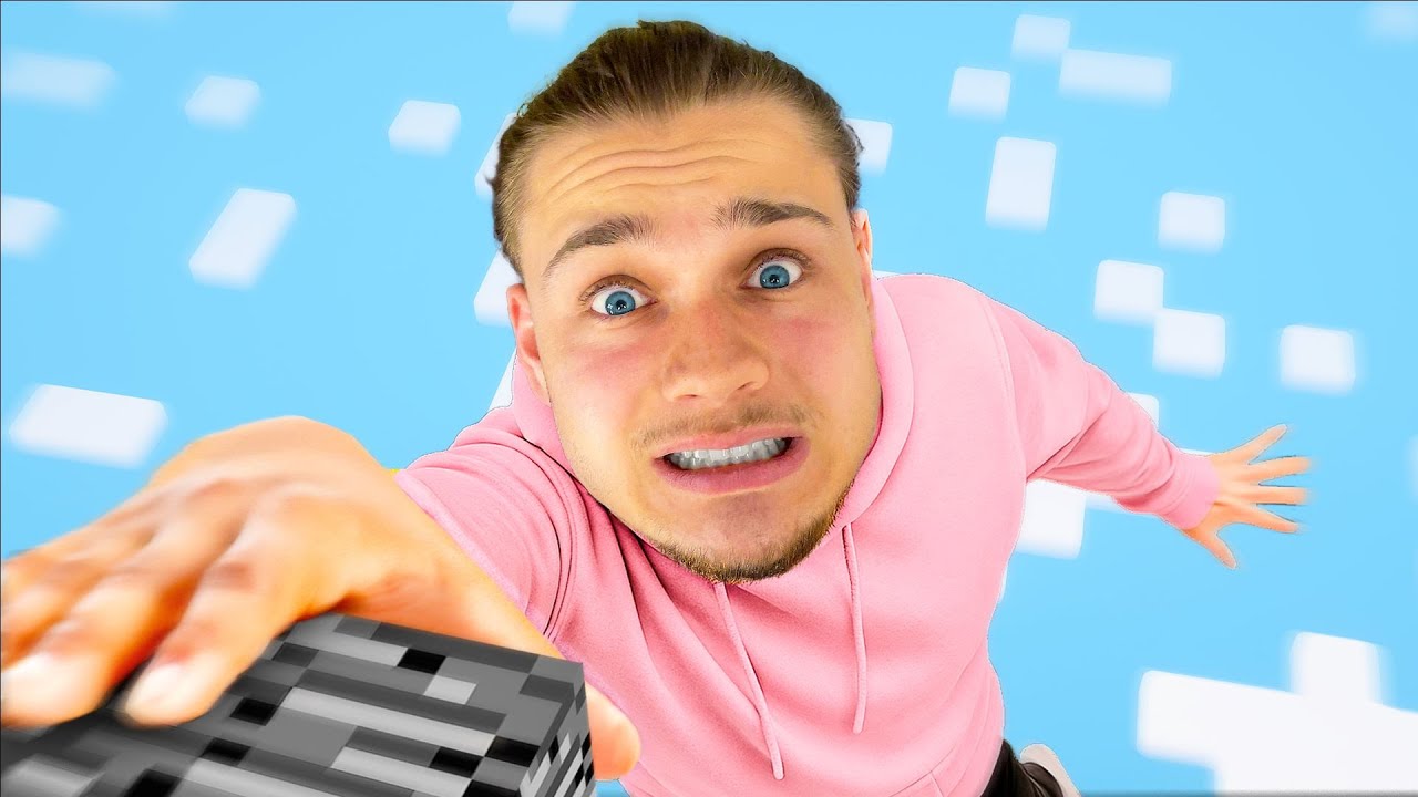 Ne Tombe Pas De Ce Pilier De Bedrock Sur Minecraft