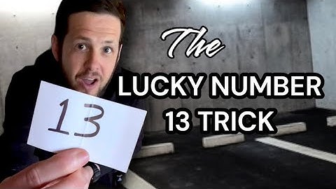 The Lucky Number 13 Trick (Tutorial)